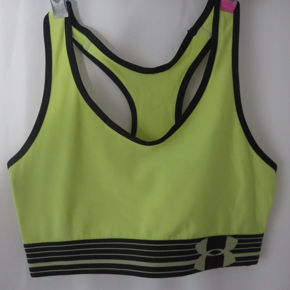 Yellow Under Armour Sports‎ Bra